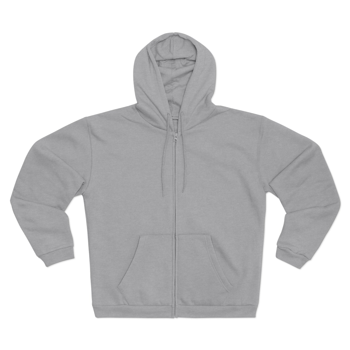 Eco-Friendly Unisex Hooded Zip Sweatshirt.