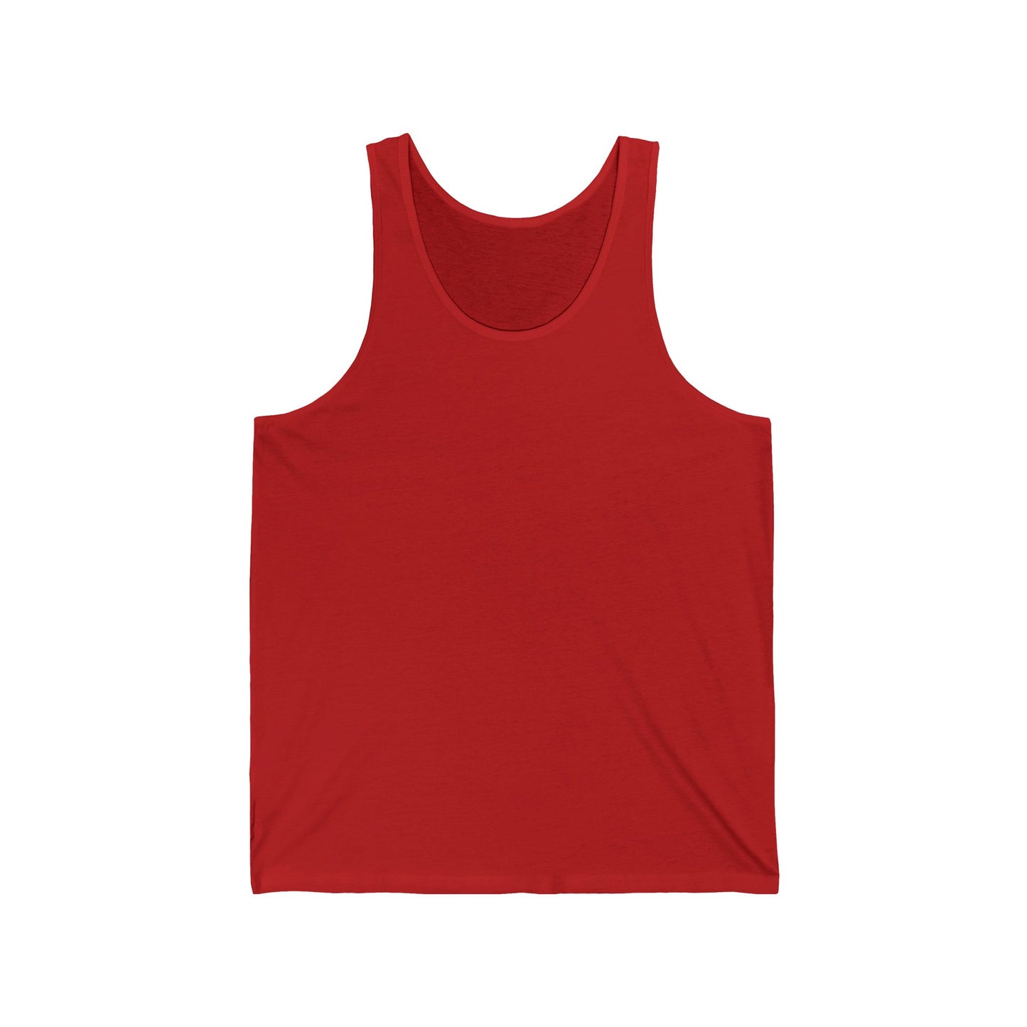 Valentine's Love Tank Top, Unisex Jersey Tank, Casual Summer Wear, Heart Graphic Tee, Gift for Couples, Romantic Apparel