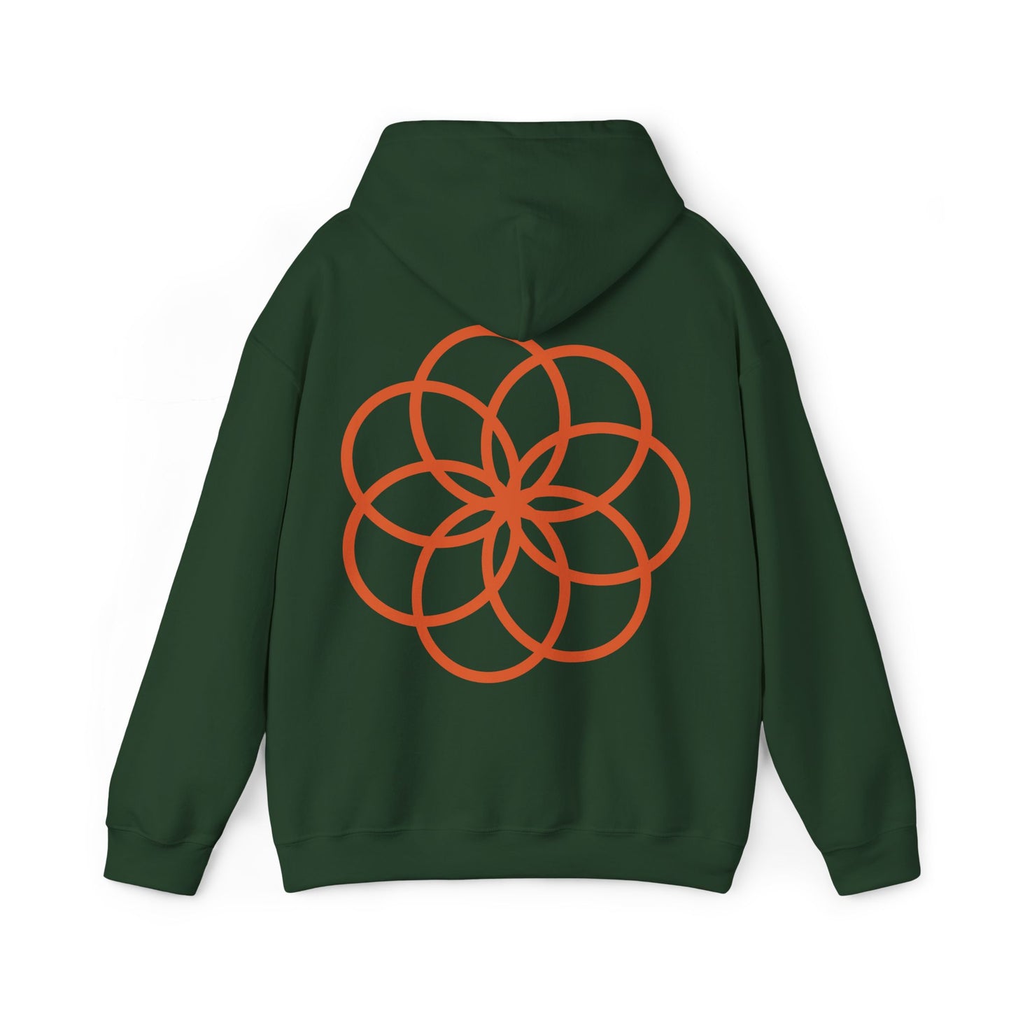 Chic Floral Design Hoodie.