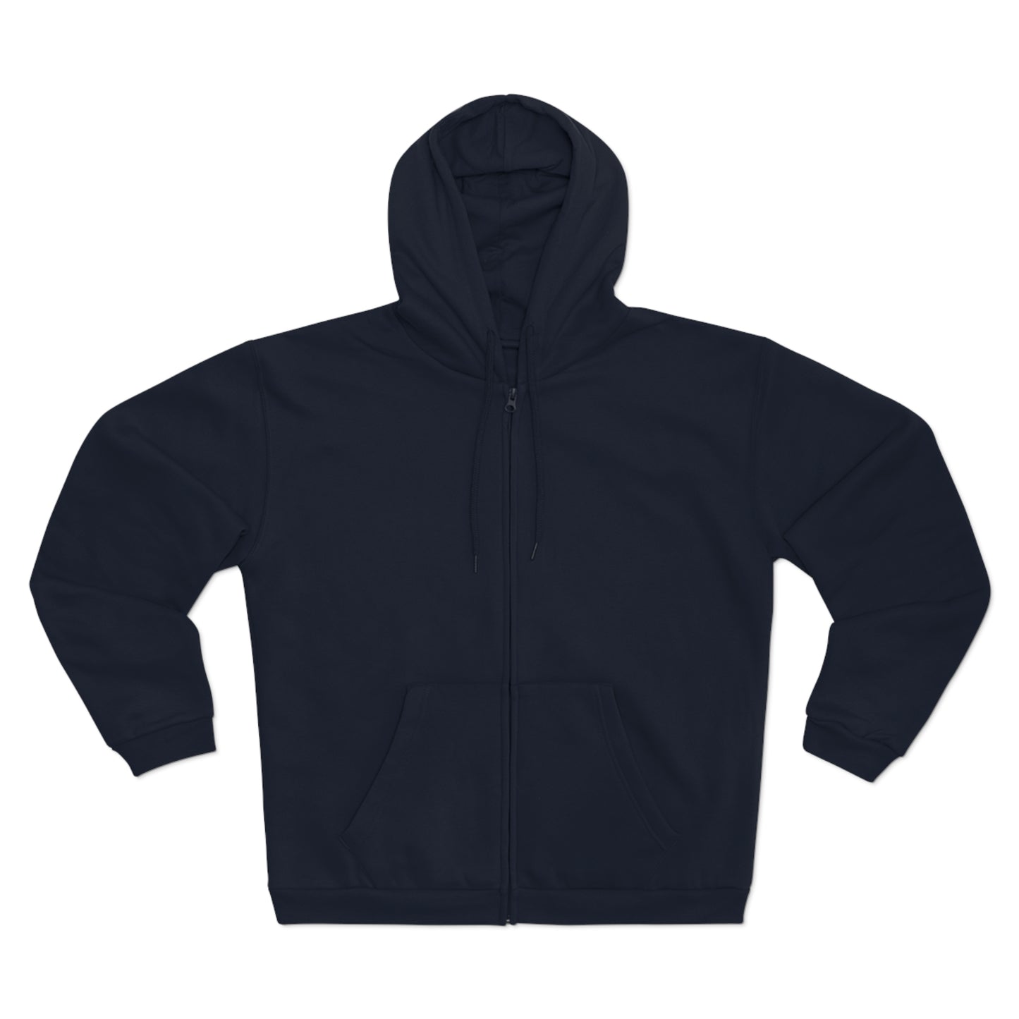 Eco-Friendly Unisex Hooded Zip Sweatshirt.