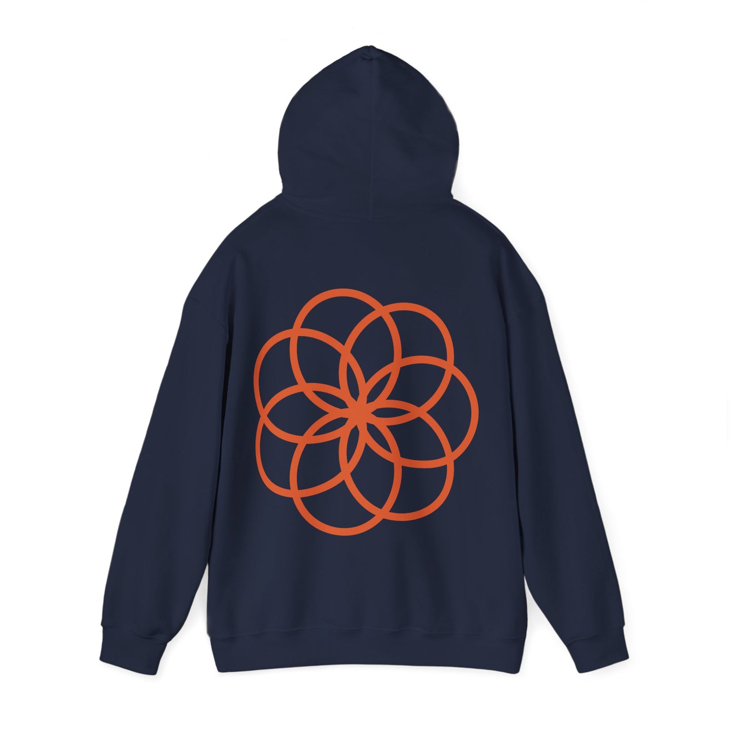Chic Floral Design Hoodie.
