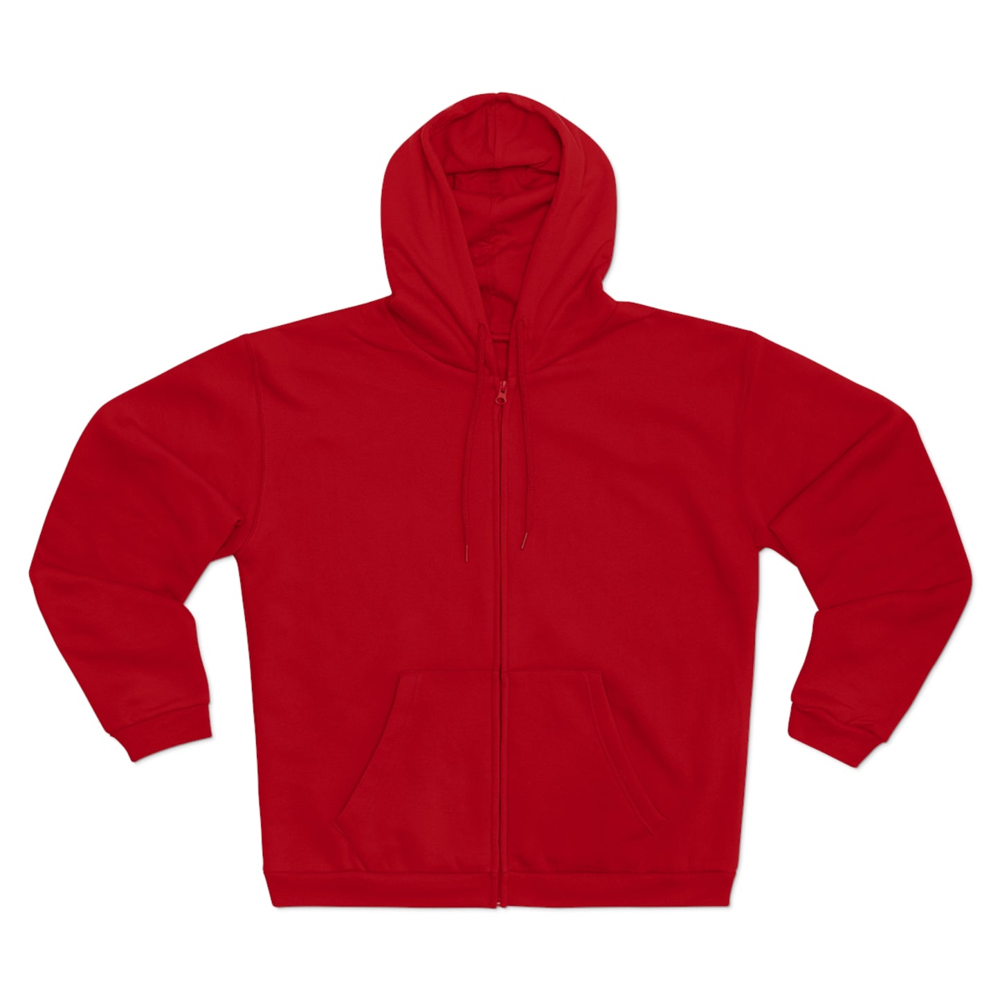 Eco-Friendly Unisex Hooded Zip Sweatshirt.