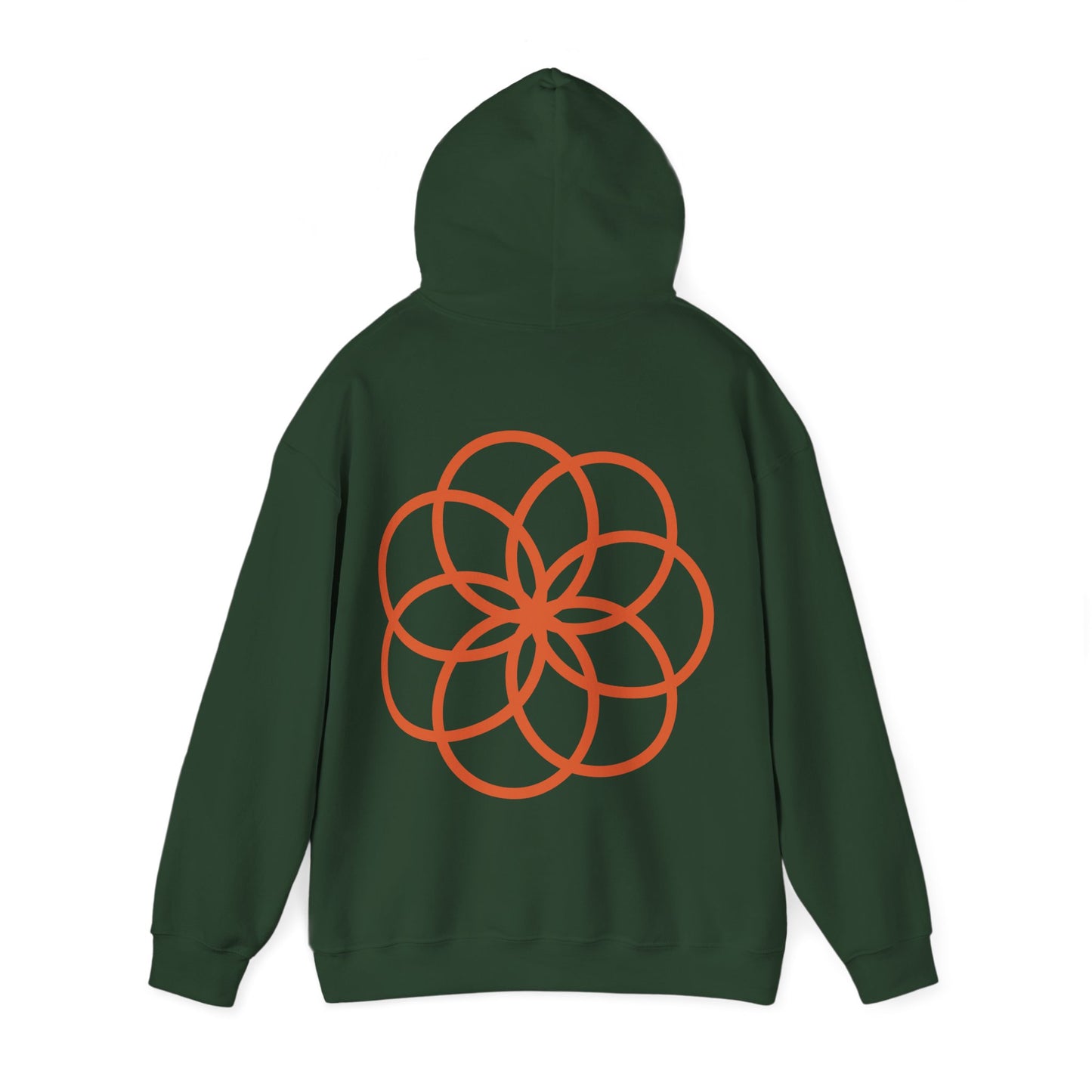 Chic Floral Design Hoodie.