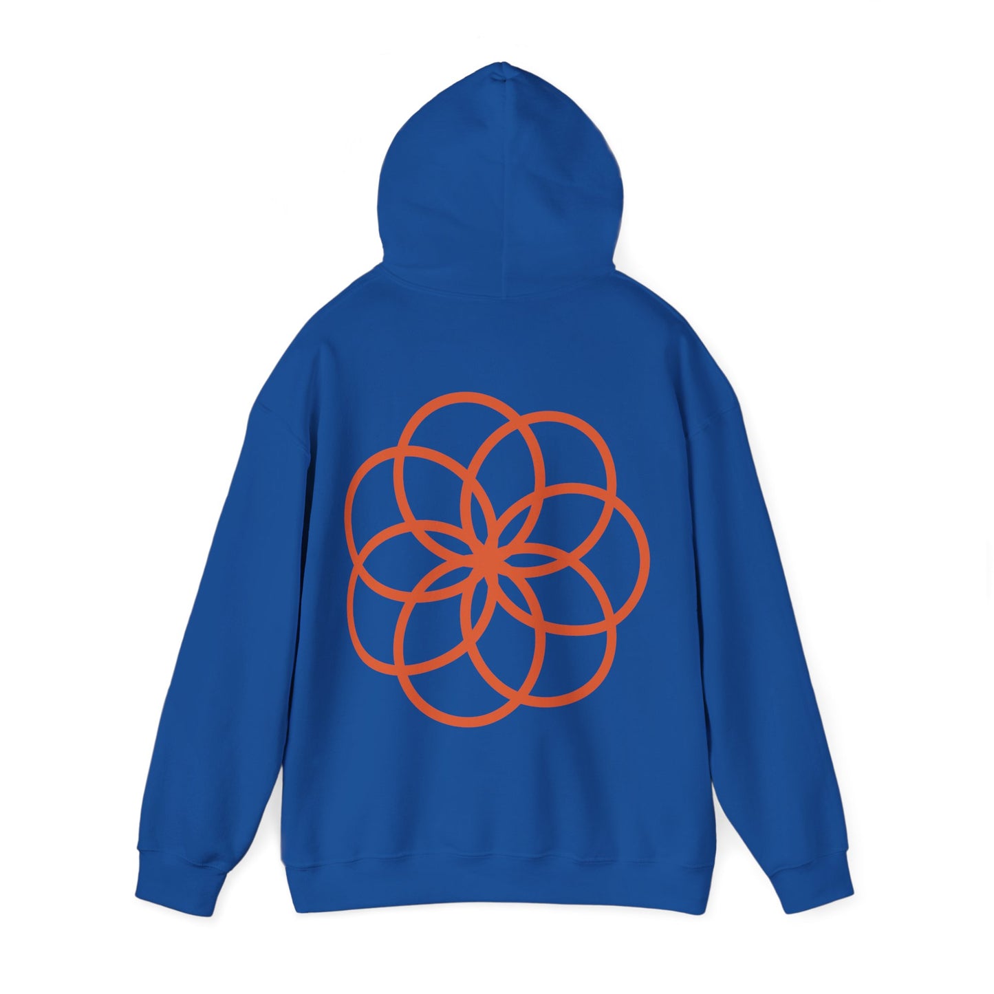 Chic Floral Design Hoodie.