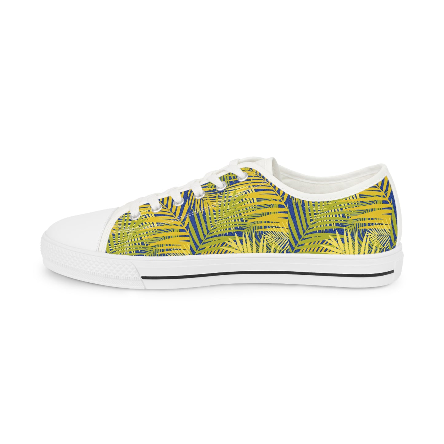 Tropical Print Sneakers for Men - Trendy Summer Footwear, Casual Street Style, Unique Gift for Him, Vacation Essentials, Holiday Ready