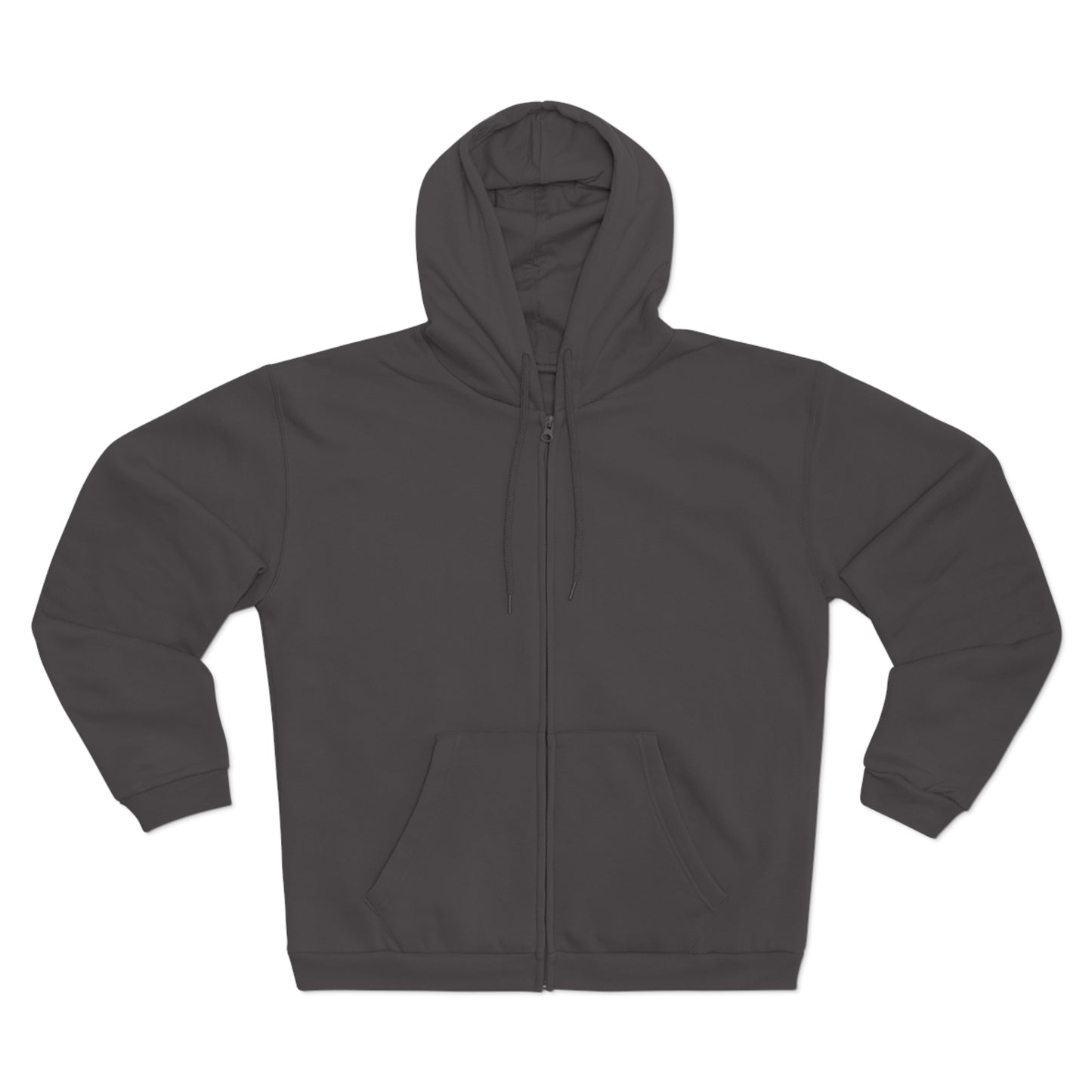Eco-Friendly Unisex Hooded Zip Sweatshirt.
