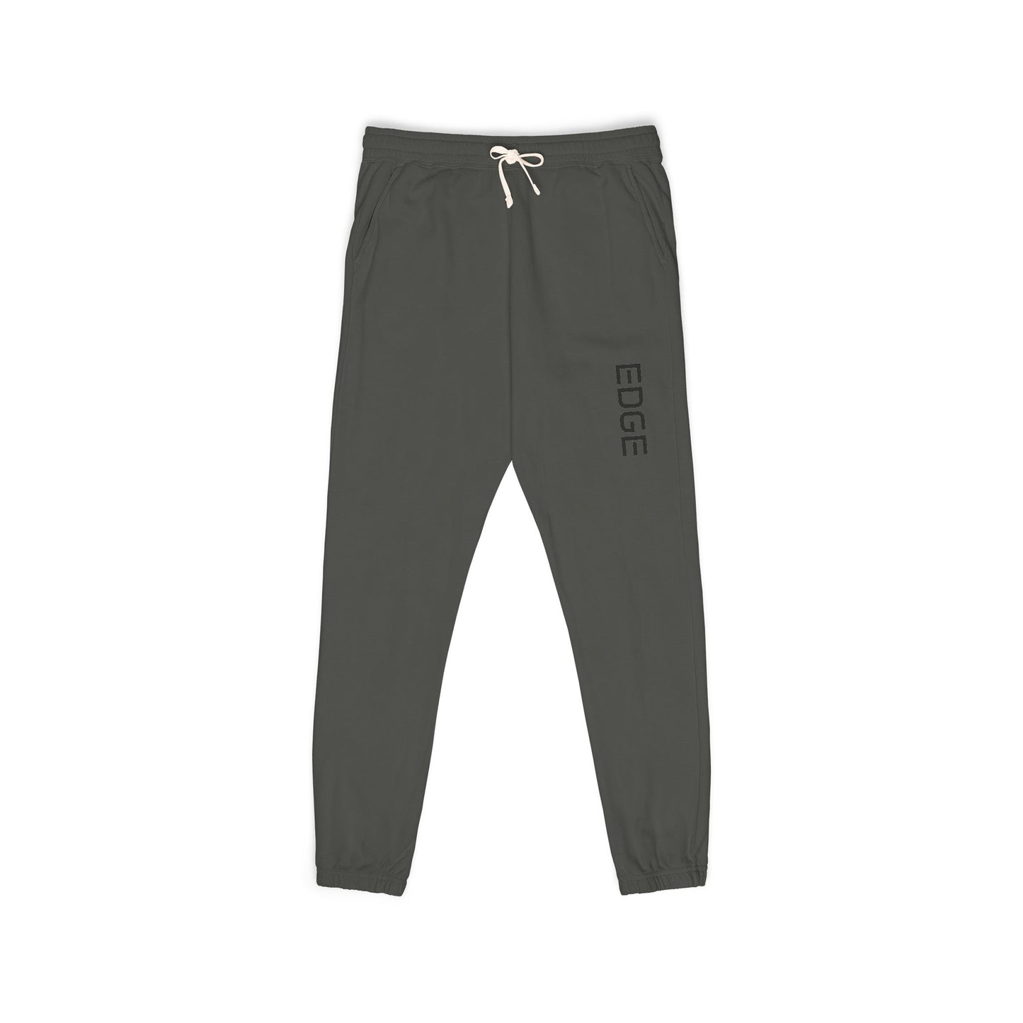 Chic Unisex Garment-Dyed Fleece Sweatpants - Cozy Lounge Gear, Perfect for Relaxing, Gifting, and Everyday Wear